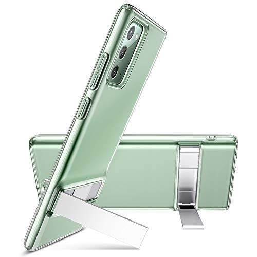 lot 2918 image: ESR Metal Kickstand Case Compatible with Samsung Galaxy Note 20 (6.7-Inch) Vertical and Horizontal Stand Reinforced Drop Protection