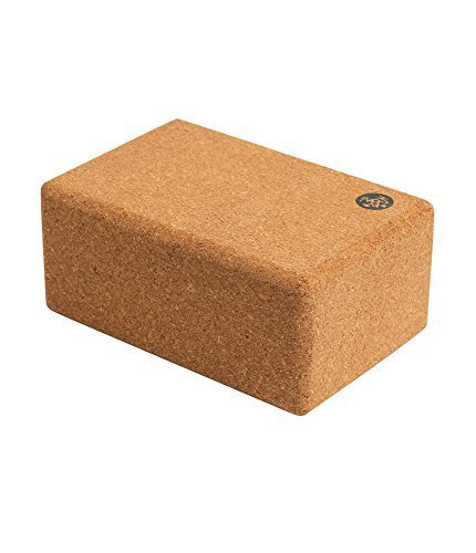 lot 8723 image: Manduka Cork Yoga Block Resilient Sustainable Material, Portable, Comfortable, Easy to Grip Fitness, Yoga Exercise &amp Pilates