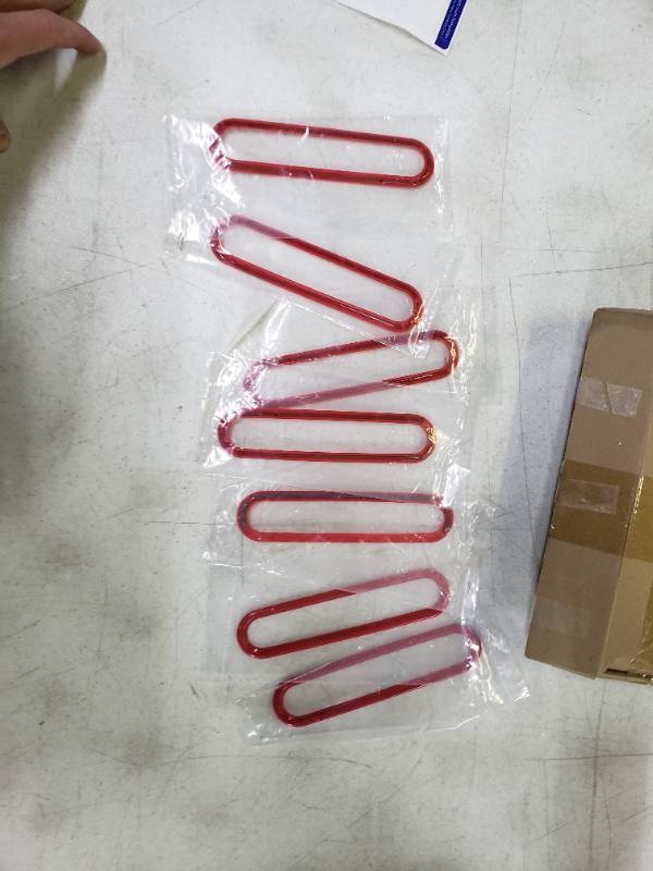 lot 8912 image: Jeep JK Grill Accent Pieces Red