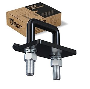 lot 9001 image: Hefty Haul Trailer Hitch Tightener for 1.25 and 2in Hitch Anti Rattle, Heavy Duty Steel, Anti Rattle Hitch Tightener 2 Inch, Trailer Hitch Accessories, Hitch Clamp, Tow Hitch Stabilizer, 1 Pack