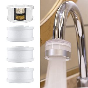 lot 9302 image: LongLasting Bathroom Sink Faucet Water Filter .Removes 99% Chlorine Heavy Metals. Hard Water Softener. Kitchen Purifier. Relieve Dry, Rough&Itchy Skin, Suitable for Sensitive Skin. Tylola TWF 2.0.