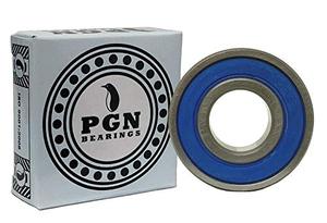 lot 9326 image: PGN (10 Pack) R4-2RS Bearing - Lubricated Chrome Steel Sealed Ball Bearing - Bearings with Rubber Seal &amp High RPM Support