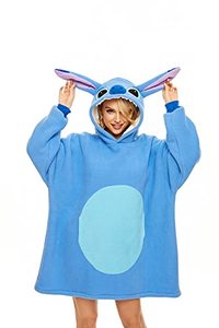 lot 9336 image: Cute Animals Blanket Onesie Hoodie Soft Warm Comfy Plush Halloween Costumes