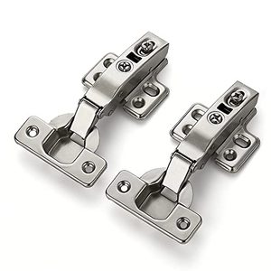 lot 9341 image: Ravinte 60 Pack 30 Pairs European Kitchen Cabinet Hinges Soft Close Full Overlay Cabinet Door Hinges Heavy-Duty Frameless Adjustable Concealed Cabinet Cup Hinge