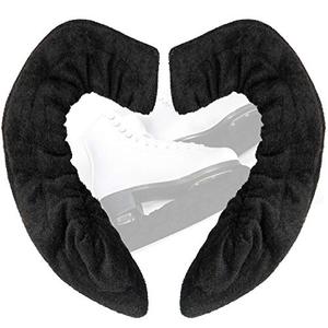 lot 9419 image: Athletico Ice Skate Blade Covers - Guards for Hockey Skates, Figure Skates, and Ice Skates - Skating Soakers Cover Blades from Youth to Adult Size - Men, Women, Kids (Small, Black)