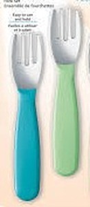lot 9417 image: Nuk Baby Forks (2 Pack)