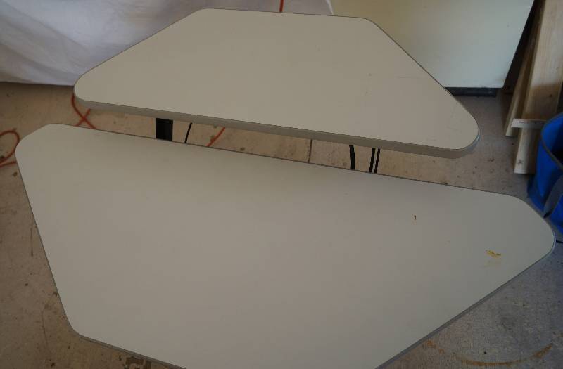 lot 2426 image: Electric Computer Table  DESK - Fully Adjustable - High Quality - By Mayline Model 605XXX