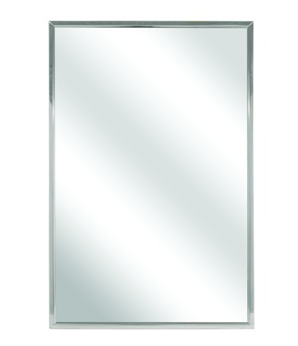 lot 2416 image: Bradley 781-024360 Mirror- Channel Frame- 24x36 - new with box