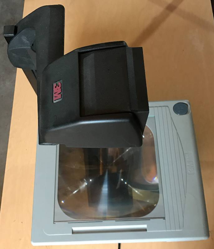 lot 2014 image: Overhead projector 3M 1700 - over head transparency Model 1700 CJI - WORKS see photo