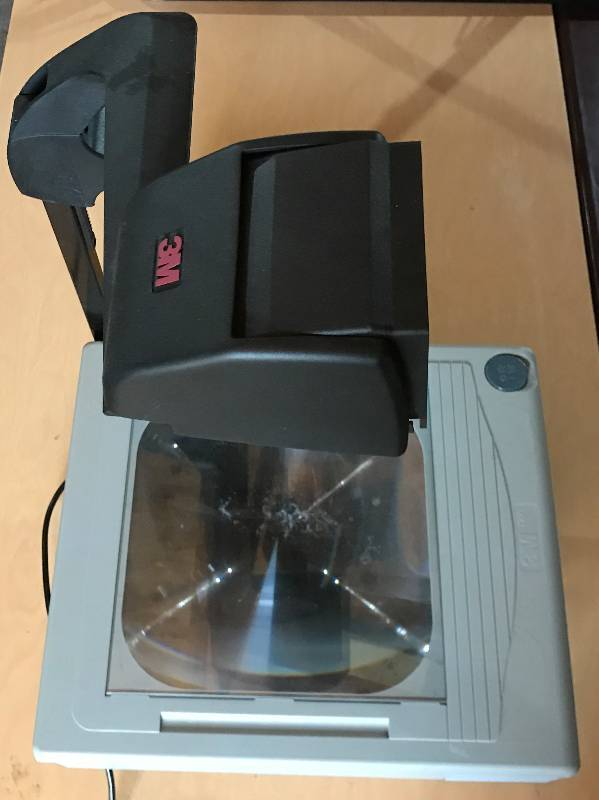 lot 2015 image: Overhead projector 3M 1700 - over head transparency Model 1700 CJI - WORKS see photo