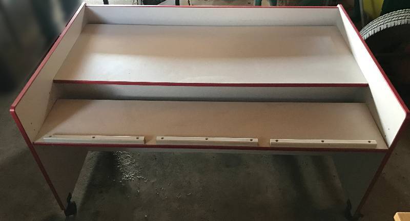 lot 2282 image: Rolling Computer Work Station