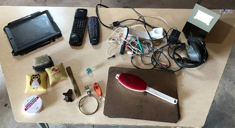 lot 2297 image: Misc. Lot of Housewares - Headphones - Remotes