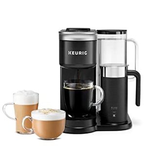 lot 60018 image: Keurig - K-Cafe SMART Single-Serve Coffee Maker and Latte Machine with WiFi Compatibility - Black