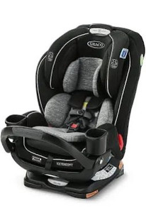 lot 60027 image: Graco Extend2Fit 3 in 1 Car Seat Featuring Anti-Rebound Bar, Ride Rear Facing Longer, Up to 50 Pounds, Zane