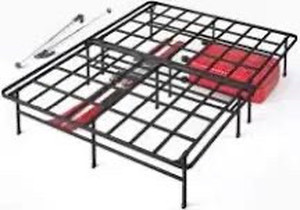 lot 60077 image: Zinus Demetric 14 Inch Elite Smartbase Mattress Foundation  For Big And Tall - Twin XL
