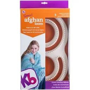 lot 60078 image: Authentic Knitting Board Afghan knitting loom