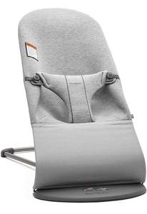 lot 60134 image: BABYBJ�RN Bouncer Bliss, 3D Jersey, Light Grey