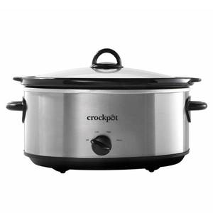 lot 60172 image: Crock Pot SCV700-SS 7 Quart Stainless Steel Slow Cooker