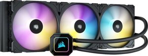 lot 60181 image: CORSAIR - iCUE H170i ELITE CAPELLIX Liquid CPU Cooler With RGB Lighting - Black