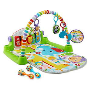 lot 60186 image: Fisher-Price Deluxe Kick & Play Piano Gym & Maracas