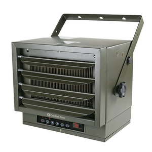 lot 60190 image: Comfort Zone 7 500W 240V Hard Wired Electric Heater WRemote Gray