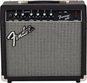 lot 60204 image: Fender - Frontman 20G RMS Power Electric Guitar Amplifier - Black