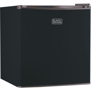 lot 60220 image: Black & Decker 1.7 Cubic Energy Star Mini Fridge with 1 Door