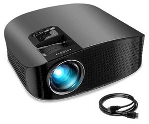 lot 60226 image: Projector, GooDee 2023 Dolby Native 1080P Video Projector - SEE DESCRIPTION
