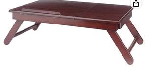 lot 60253 image: Winsome Alden Bed Tray, Walnut