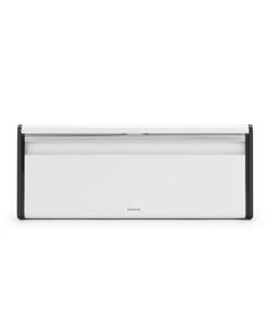 lot 60362 image: Brabantia Fall Front Bread Box in White at Nordstrom