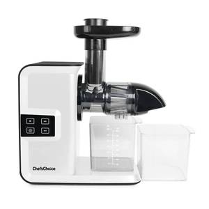 lot 60365 image: Chef sChoice Horizontal Masticating Juicer Anti-Clog White