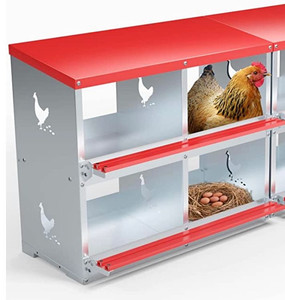 lot 60378 image: Chicken Nesting Boxes - stock photo approximate