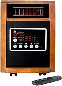 lot 60315 image: Dr Infrared Heater DR998, 1500W, Advanced Dual Heating System with Humidifier and Oscillation Fan and Remote Control (B004I1CN52)