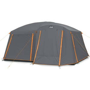 lot 60350 image: CORE Equipment 10 Person Straight Wall Cabin Tent w Full Fly