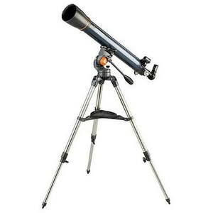 lot 60385 image: Celestron - AstroMaster 90AZ Refractor Telescope - Silver