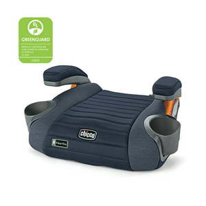 lot 60441 image: Chicco GoFit ClearTex Backless Booster Car Seat - Reef (Navy)