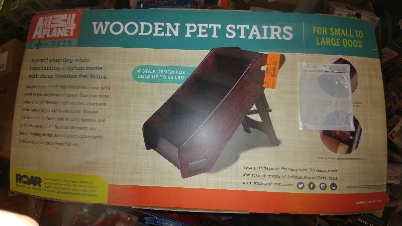 animal planet dog stairs