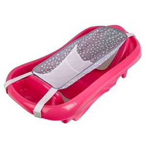 lot 43001 image: The First Years Sure Comfort Deluxe Newborn to Toddler Tub Pink