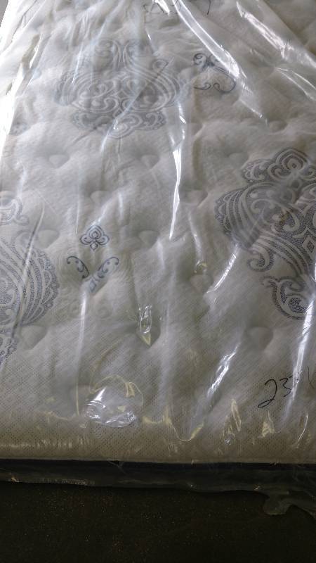 lot 2331 image: Sealy Mt. Rushmore Cherryville Plush Euro Pillow Top - KING