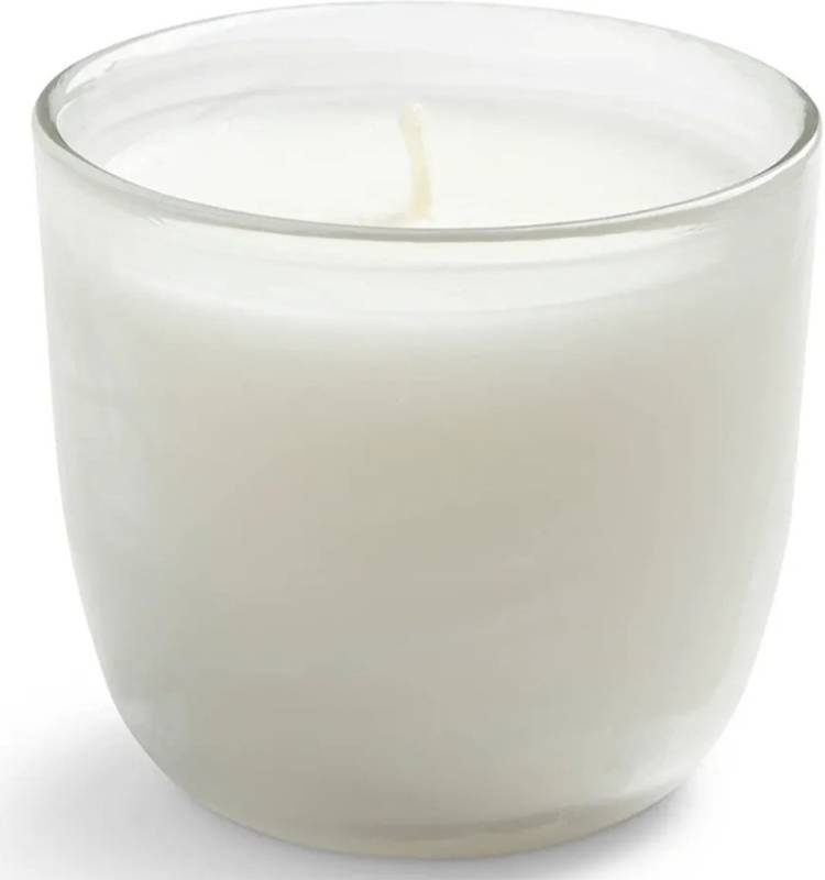 lot 400056 image: DEMDACO Creamy White Joy Cranberry 7 Ounce Soy Wax Blend Giving Candle Retail $25.99