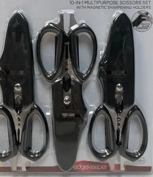 lot 400118 image: Retail - $32.75 Sabatier Set of (3) 10-in-1 Multi-Purpose