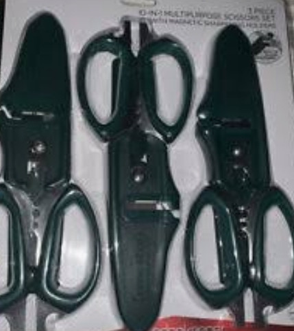 lot 400126 image: Retail - $32.75 Sabatier Set of (3) 10-in-1 Multi-Purpose