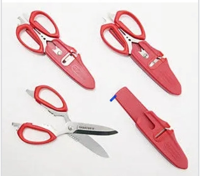 lot 400149 image: Retail - $32.75 Sabatier Set of (3) 10-in-1 Multi-Purpose