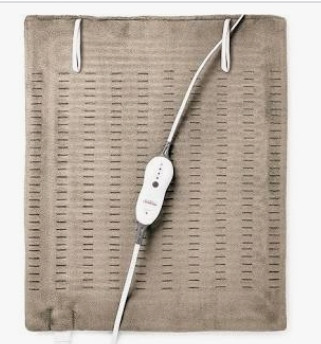 lot 400164 image: Retail - $51.00 Sunbeam 20x24 XXL Heating Pad wCompact Storage