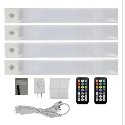 lot 400167 image: Retail - $63.52 BrightLiving Set of 4 Rechargeable