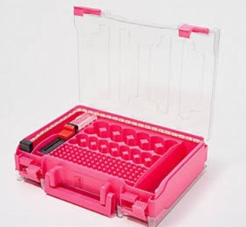 lot 400168 image: Retail - $55.00 180 Deluxe Set of 2 Battery Organizer