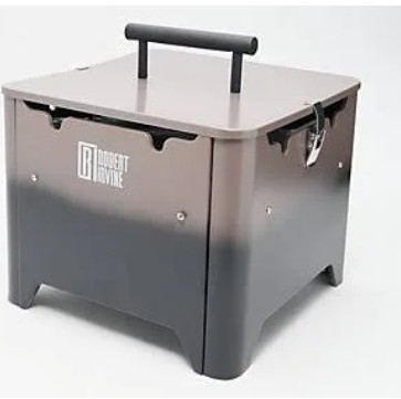 lot 400190 image: Retail - $64.00 Chef Robert Irvine Portable Charcoal Grill