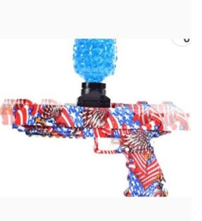 lot 400193 image: Gel Water Splatter Blaster Toy Kit, Full Automatic Splat Water Bead Blaster with Everything, Outdoor Shooting Game for Adults and Kids Age 10, BBP01 Eagle