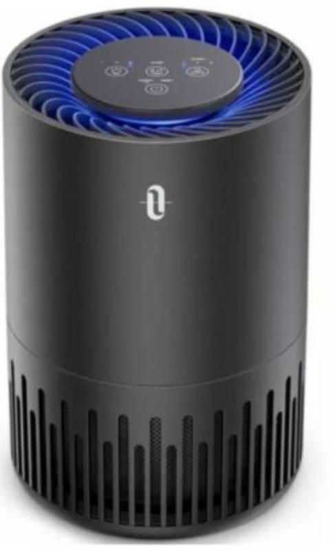 lot 400194 image: TaoTronics 360 Aerodynamic Filtration TT-AP001 Plug-In Tabletop Air Purifier