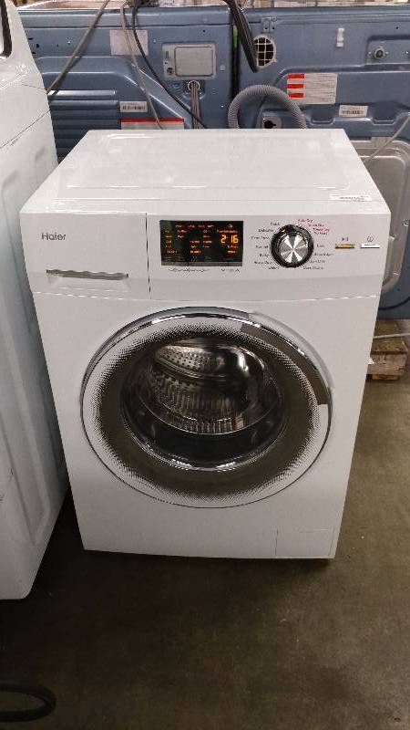 lot 7010 image: Haier White Space Saving WasherDryer Combination